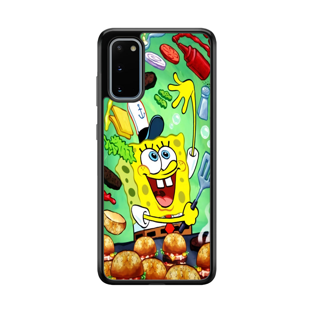 Spongebob Chef job Samsung Galaxy S20 Case Default Title