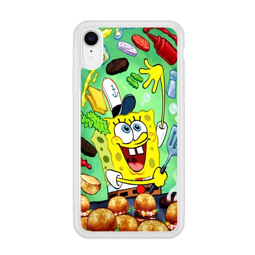 Spongebob Chef job iPhone XR Case