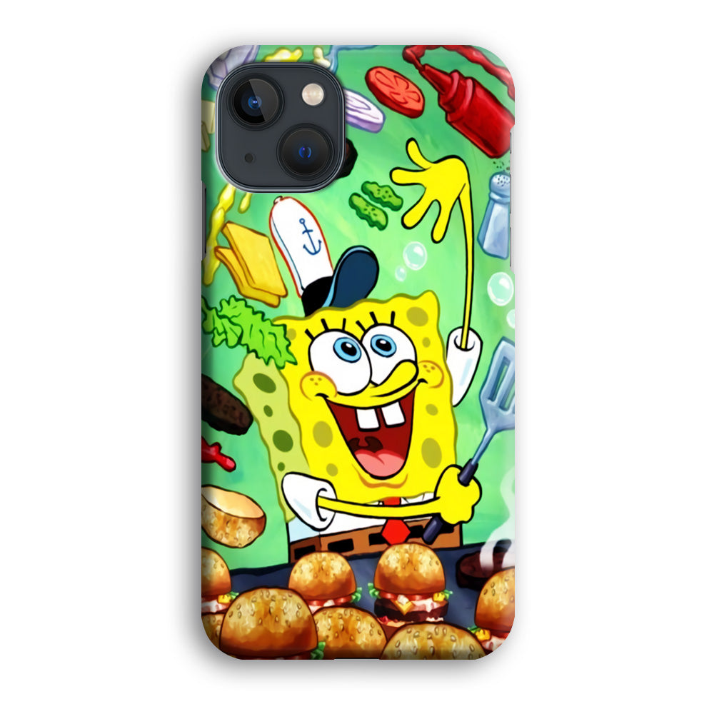 Spongebob Chef job iPhone 13 Case