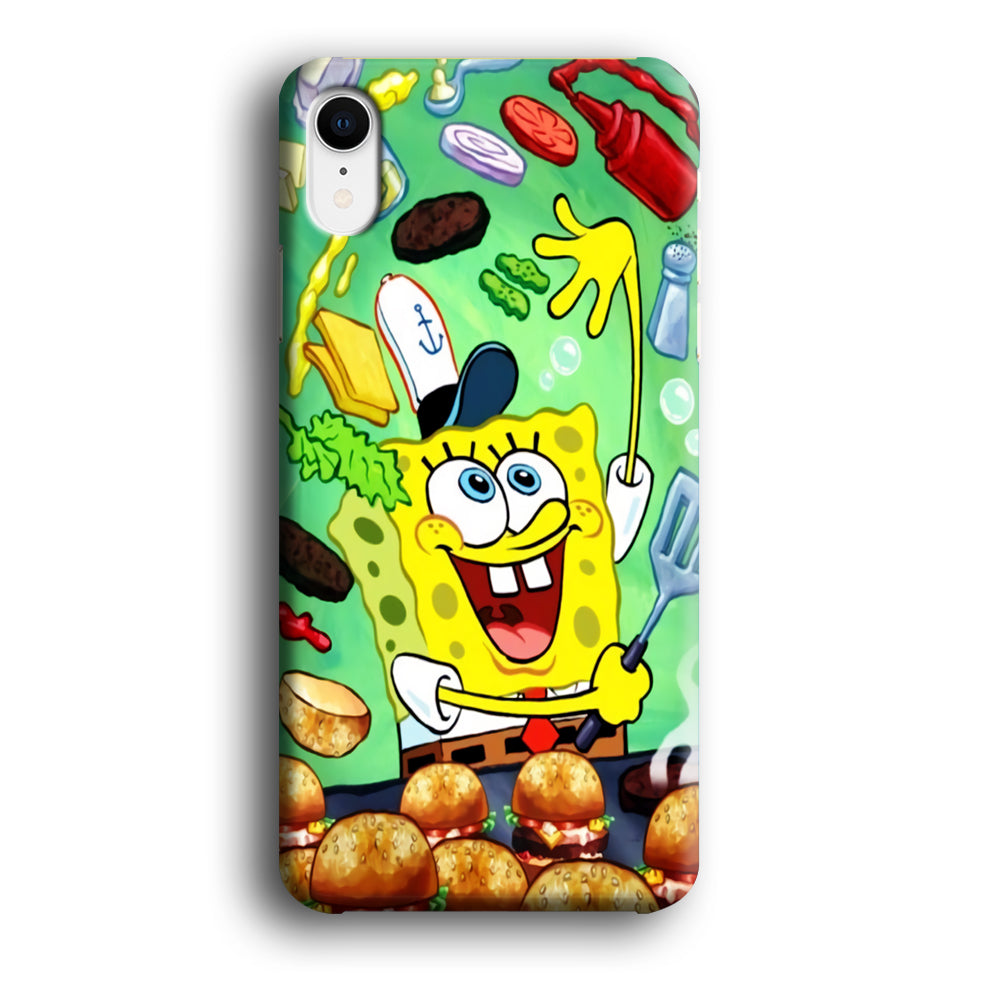 Spongebob Chef job iPhone XR Case