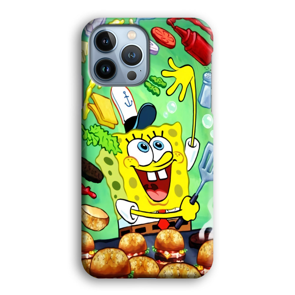 Spongebob Chef job iPhone 13 Pro Case
