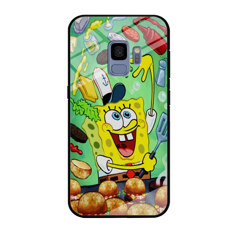 Spongebob Chef job Samsung Galaxy S9 Case