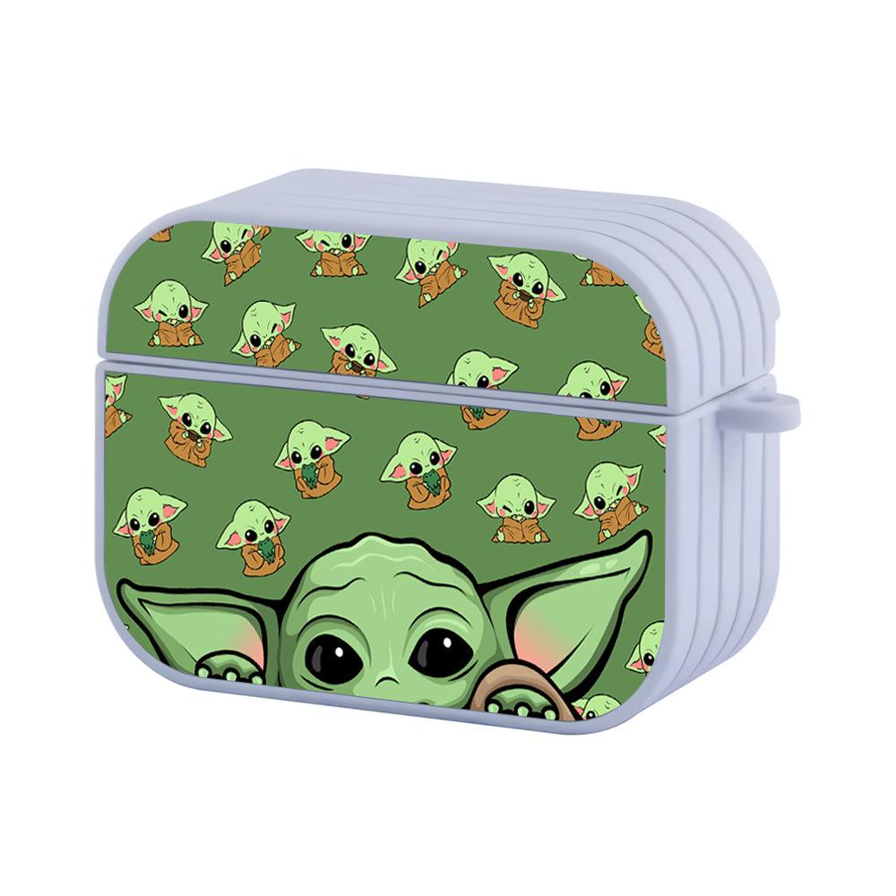 Star Wars Cute Baby Yoda Apple Airpods Pro Case White