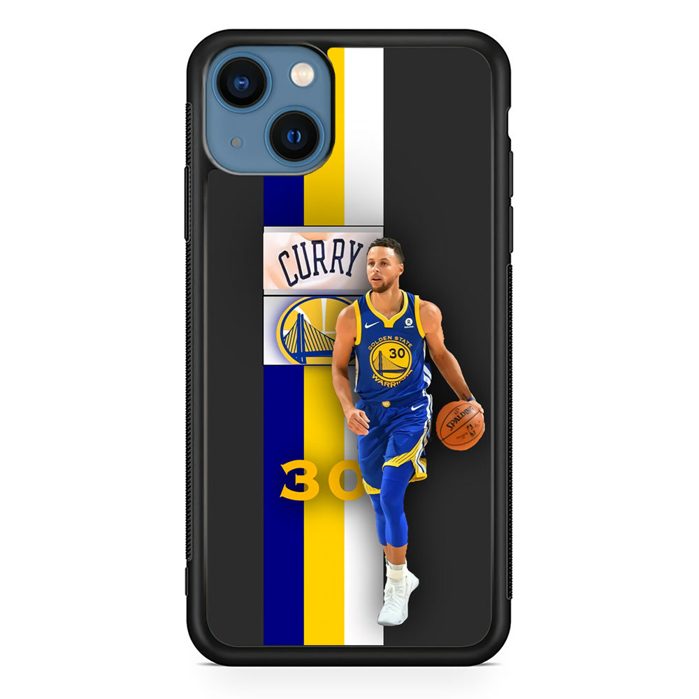 Stephen Curry Stripe iPhone 15 Plus Case - Carneyforia
