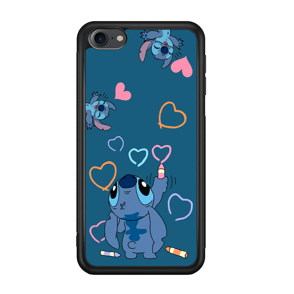 Stitch Drawing Lovely iPod Touch 6 Case - Carneyforia
