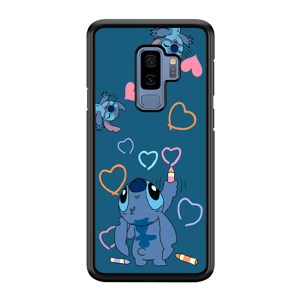Stitch Drawing Lovely Samsung Galaxy S9 Plus Case