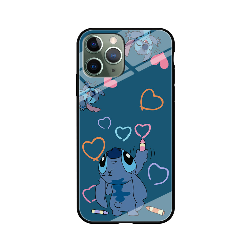 Stitch Drawing Lovely iPhone 11 Pro Max Case