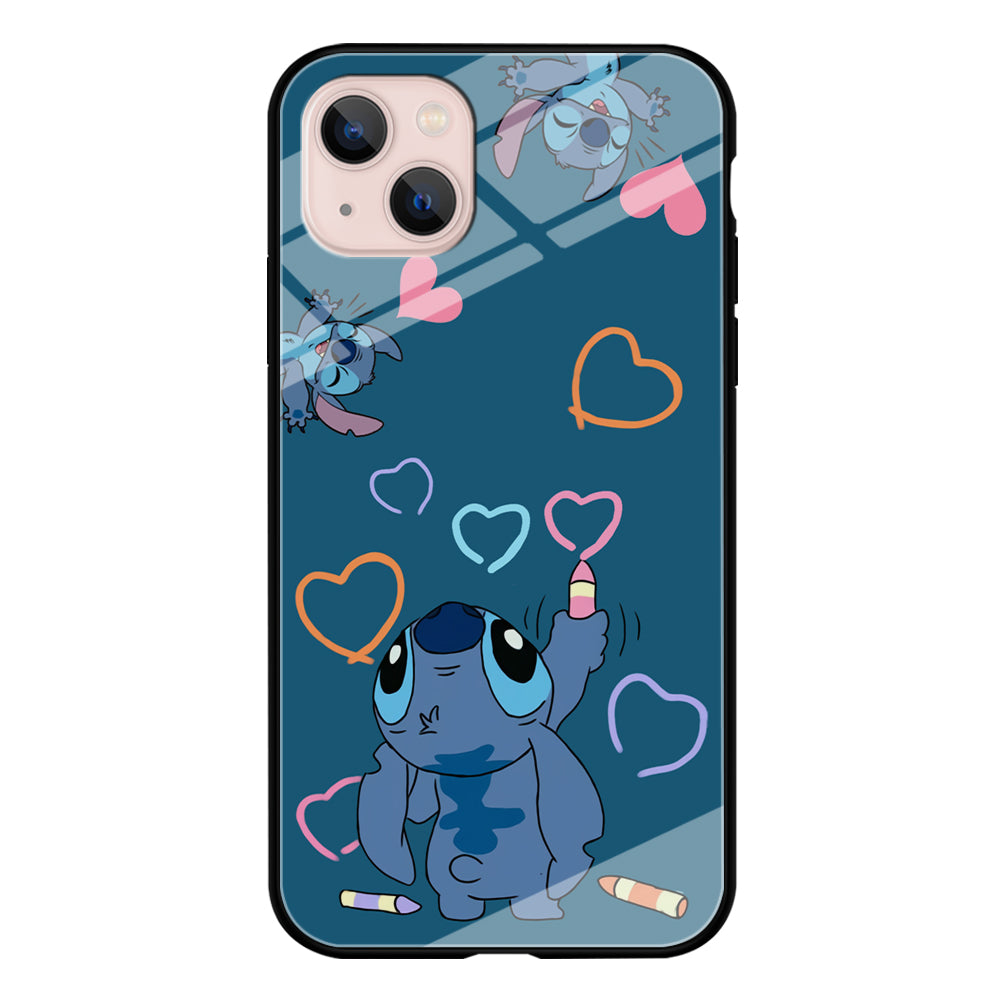 Stitch Drawing Lovely iPhone 13 Case