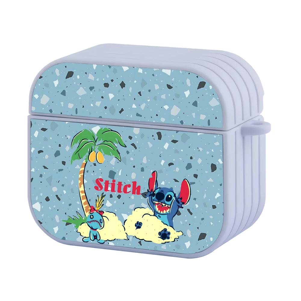 Stitch Dust of Cheeriness Apple Airpods 4 Case White