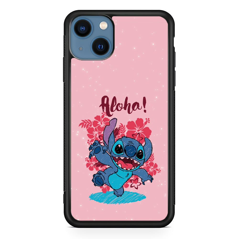 Stitch Paint Art iPhone 15 Plus Case - Carneyforia