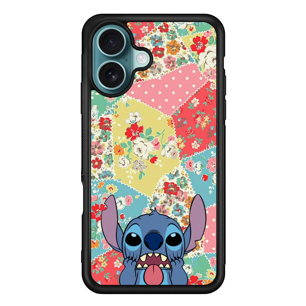 Stitch Ridicule Face iPhone 16 Case
