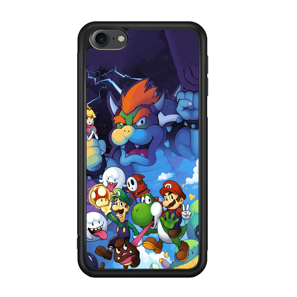 Super Mario Against The King iPod Touch 6 Case - Carneyforia