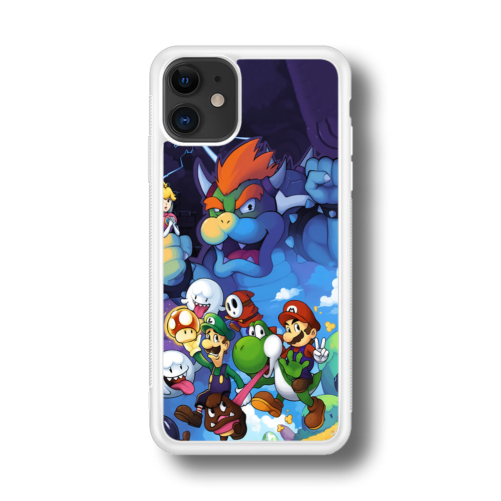 Super Mario Against The King iPhone 11 Case