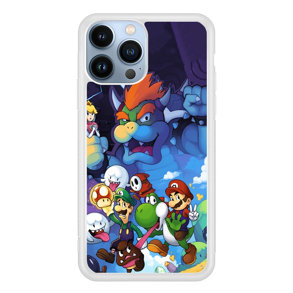 Super Mario Against The King iPhone 13 Pro Case