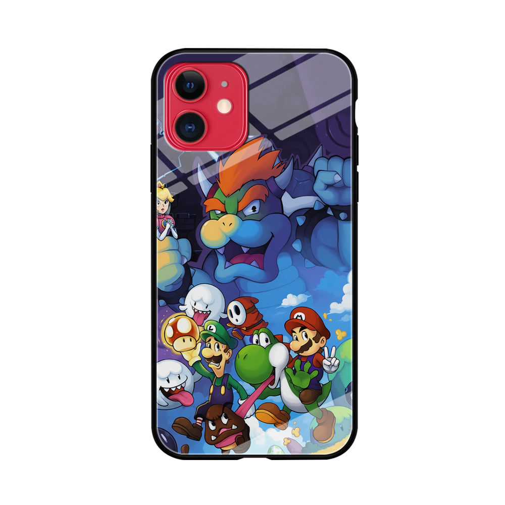 Super Mario Against The King iPhone 11 Case