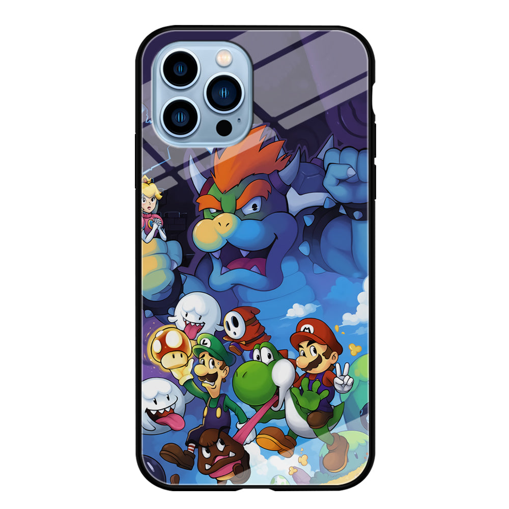 Super Mario Against The King iPhone 13 Pro Case