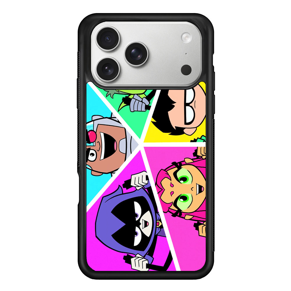 Teen Titans Heroes Family iPhone 17 Pro Case