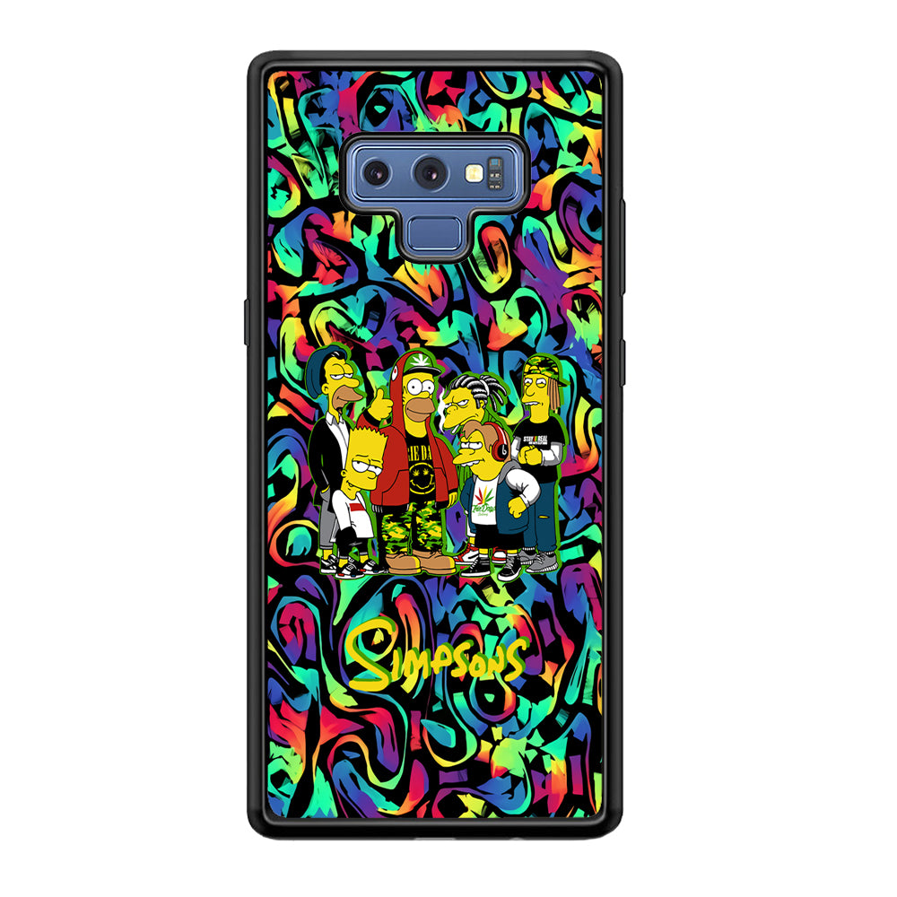 The Simpson Daddy's Squad Samsung Galaxy Note 9 Case