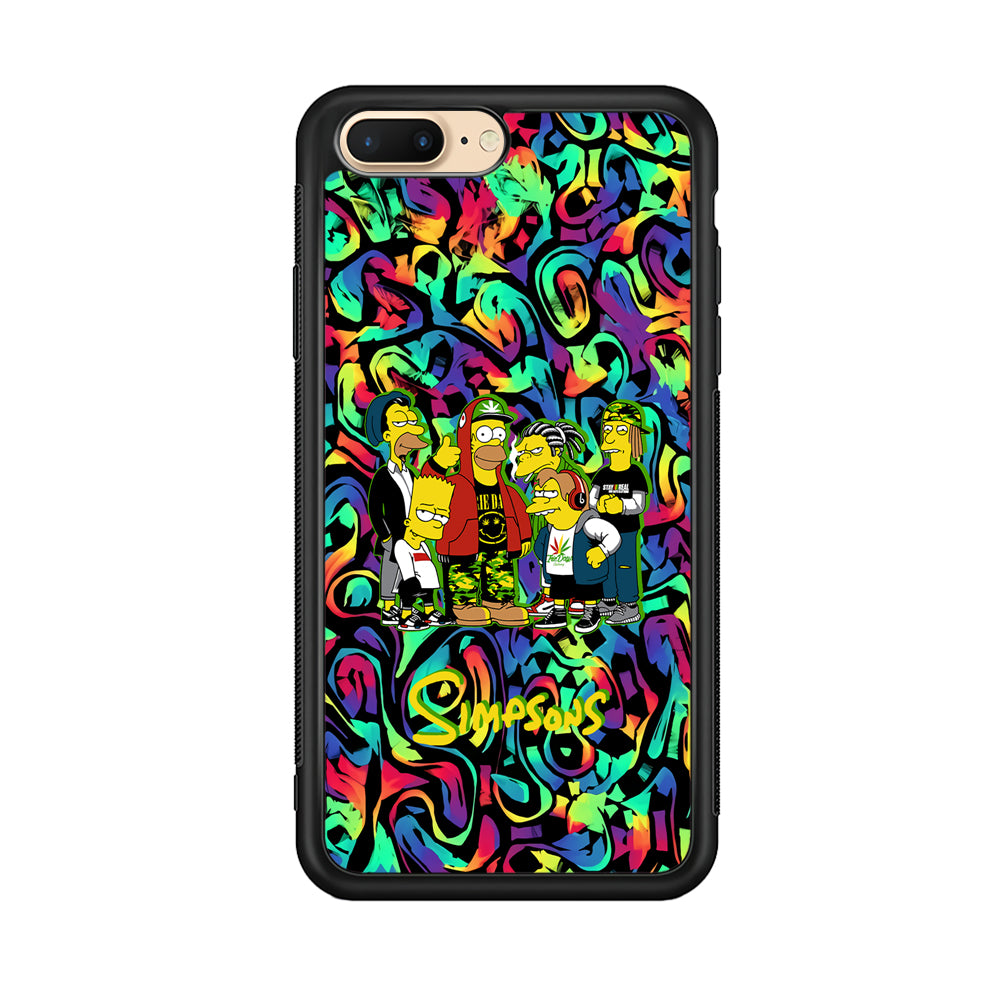 The Simpson Daddy's Squad iPhone 8 Plus Case