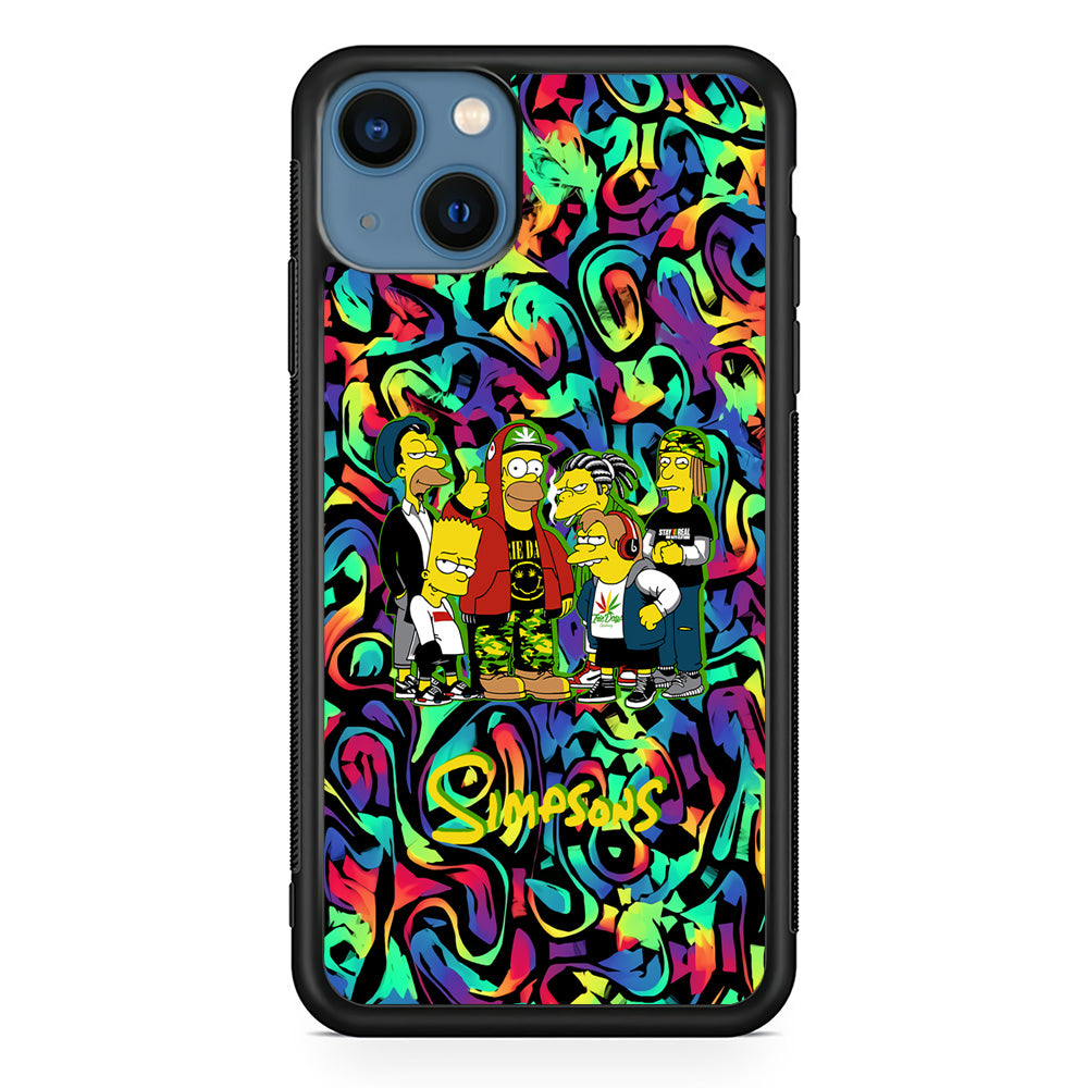 The Simpson Daddy's Squad iPhone 13 Case