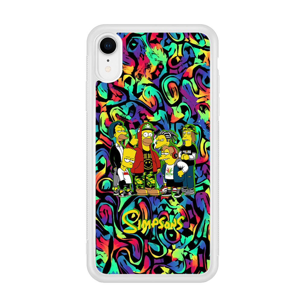 The Simpson Daddy's Squad iPhone XR Case