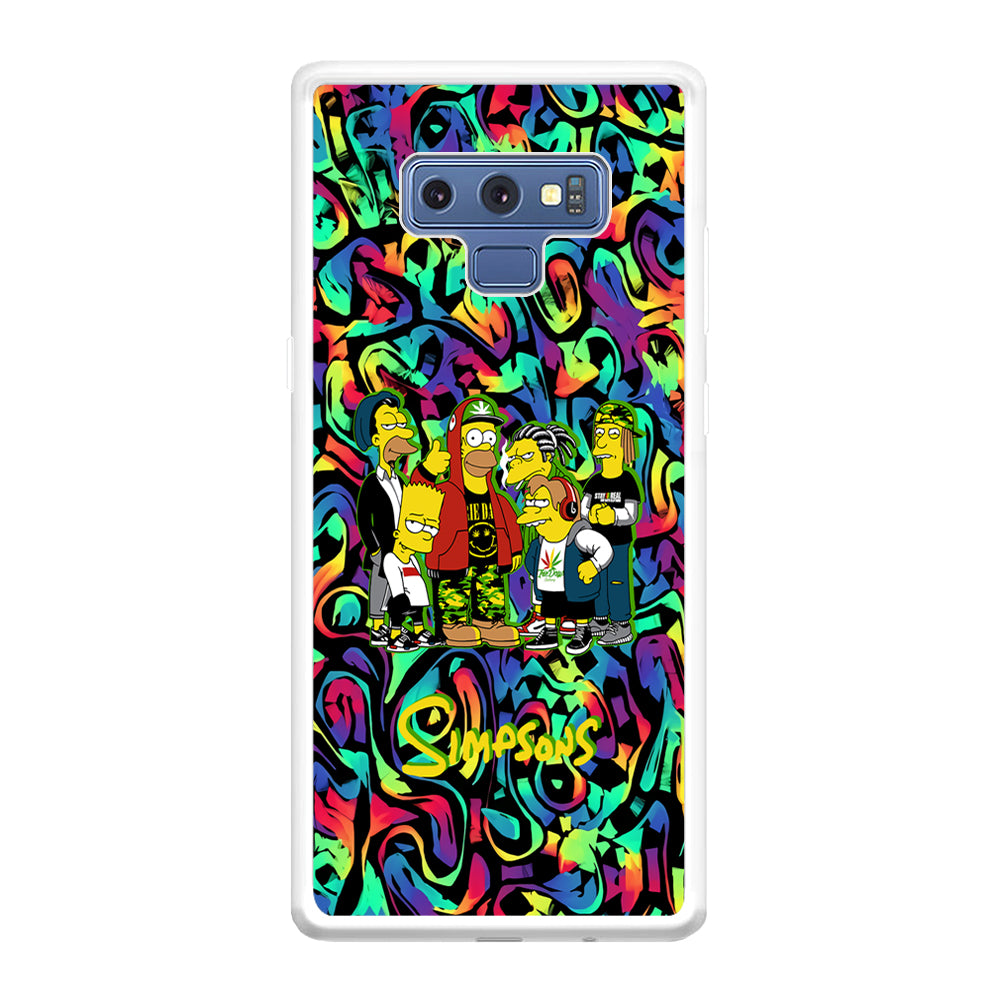 The Simpson Daddy's Squad Samsung Galaxy Note 9 Case