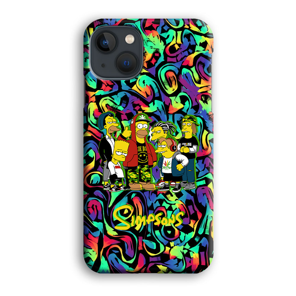 The Simpson Daddy's Squad iPhone 13 Case