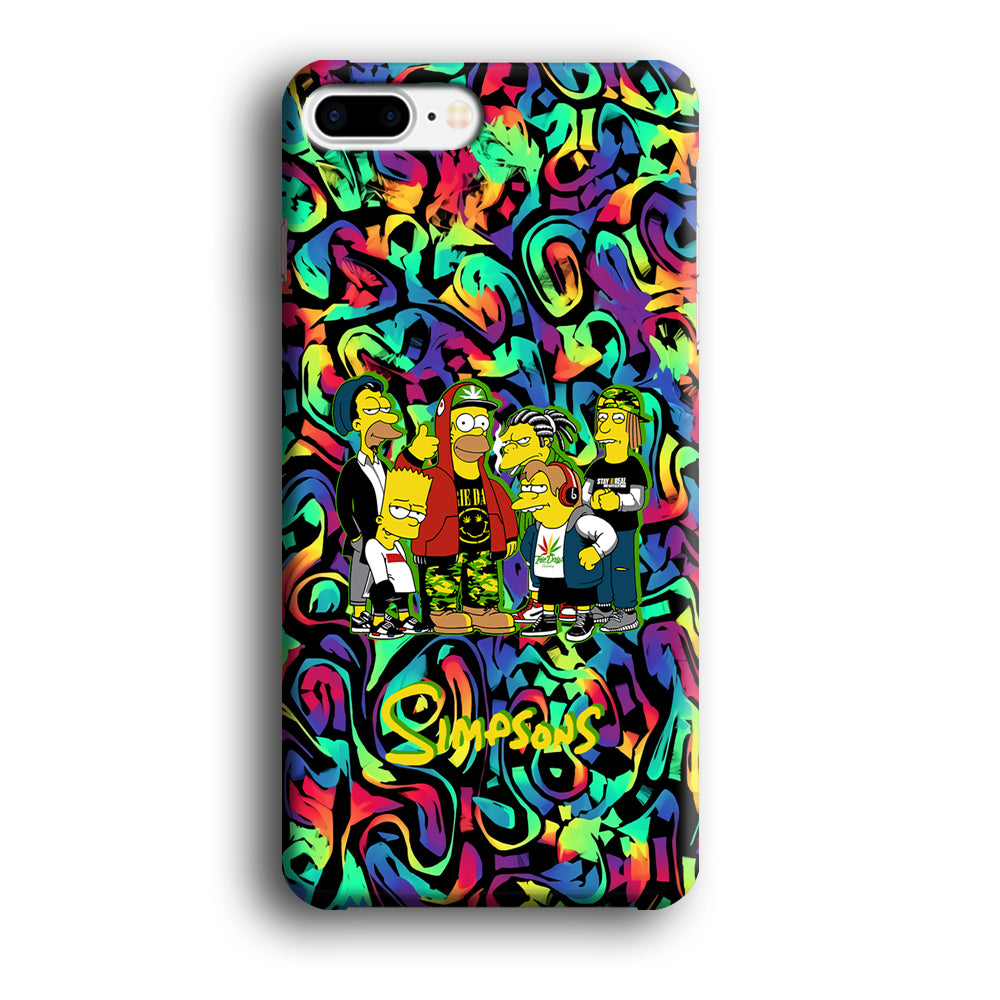 The Simpson Daddy's Squad iPhone 8 Plus Case