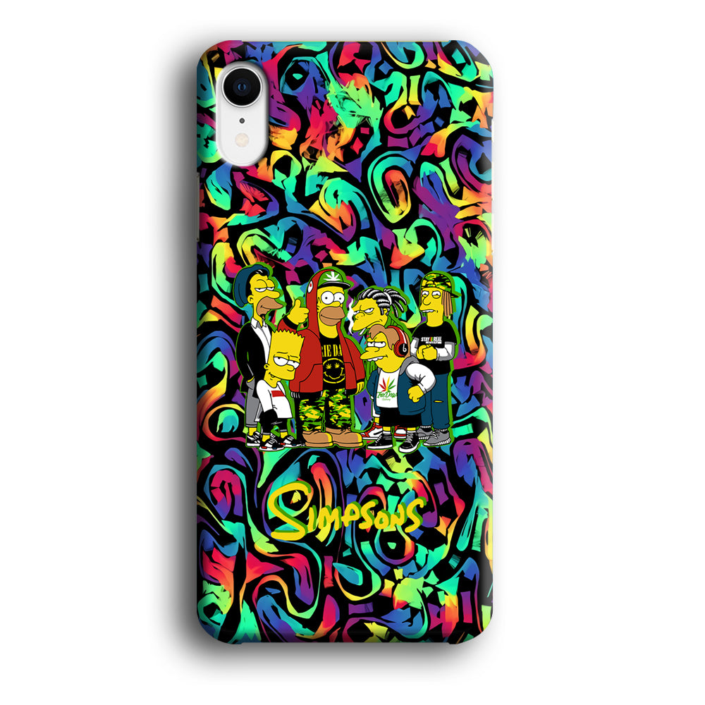 The Simpson Daddy's Squad iPhone XR Case