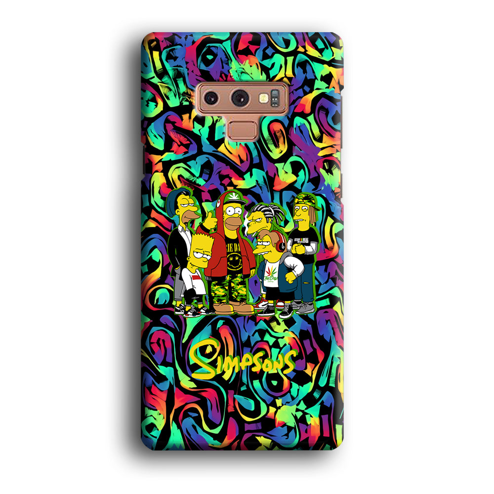 The Simpson Daddy's Squad Samsung Galaxy Note 9 Case