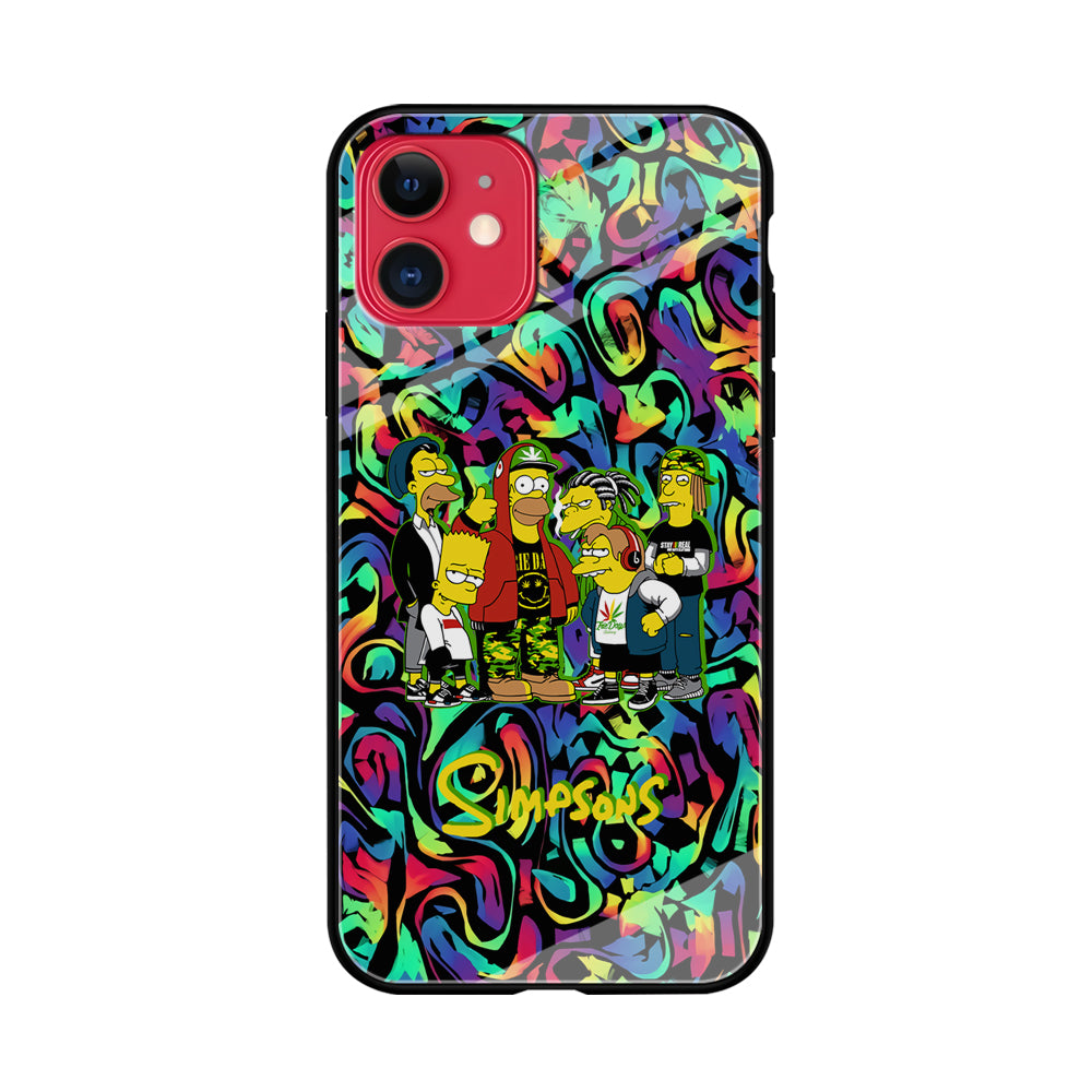 The Simpson Daddy's Squad iPhone 11 Case