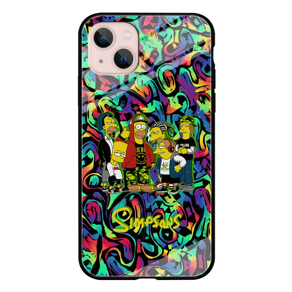 The Simpson Daddy's Squad iPhone 13 Case