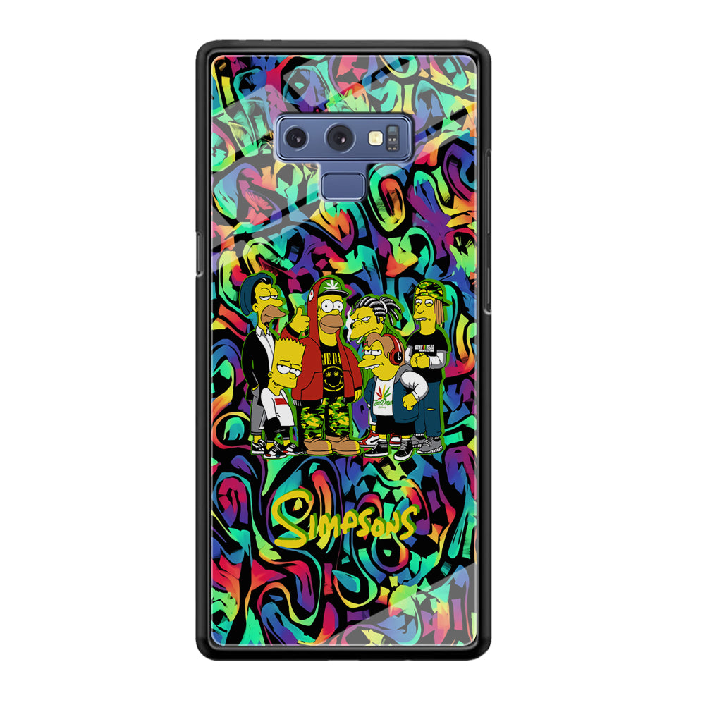The Simpson Daddy's Squad Samsung Galaxy Note 9 Case