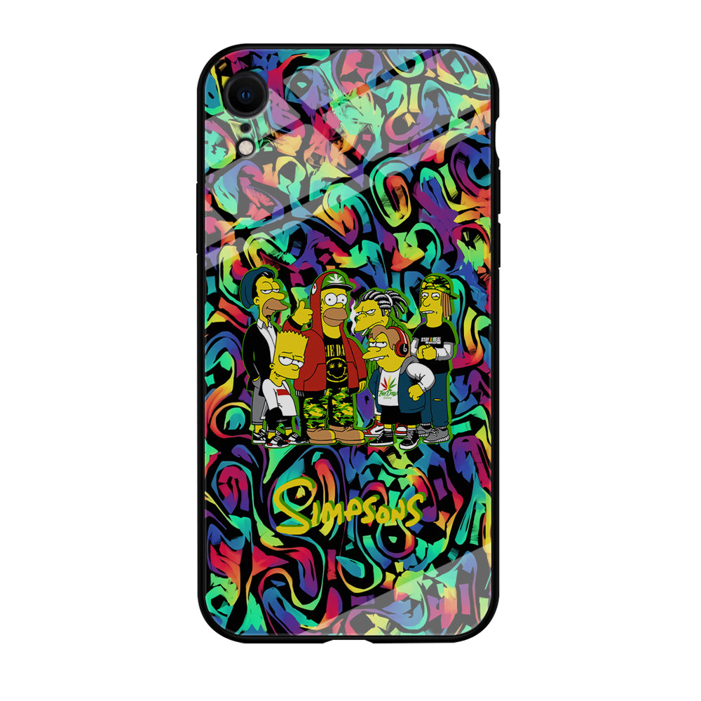 The Simpson Daddy's Squad iPhone XR Case