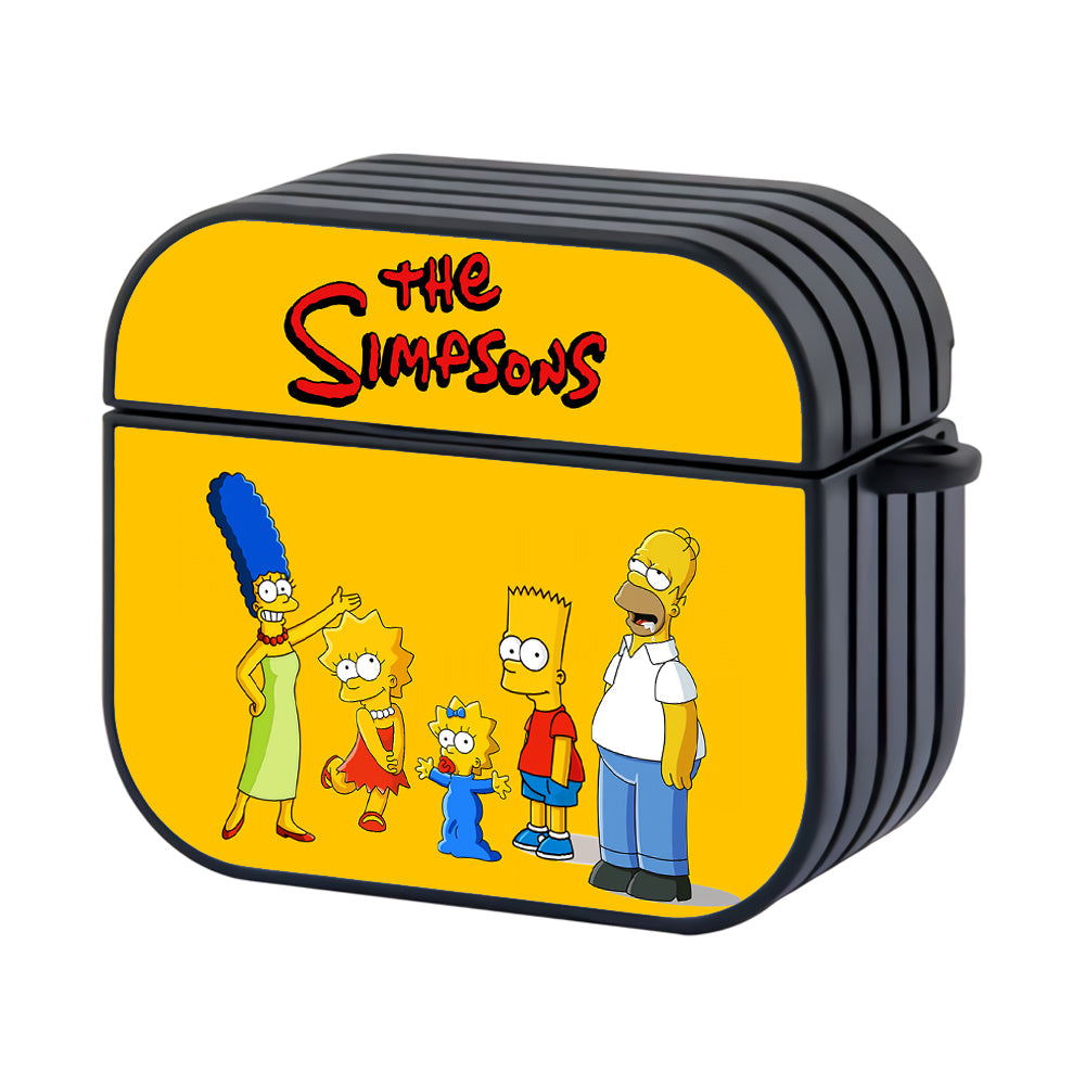 The Simpsons Family Yellow Apple Airpods 4 Case