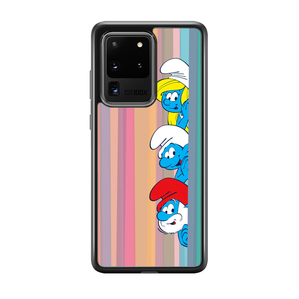 The Smurfs Ready to Movement Samsung Galaxy S20 Ultra Case