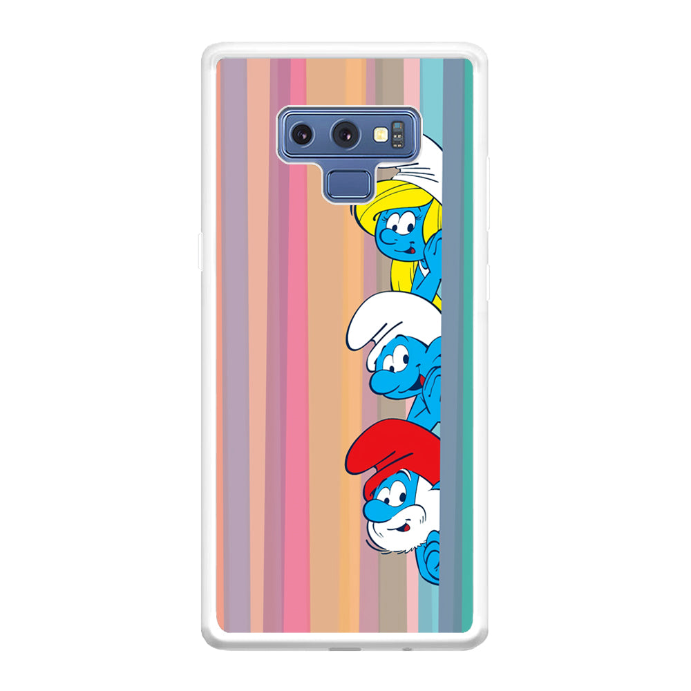 The Smurfs Ready to Movement Samsung Galaxy Note 9 Case
