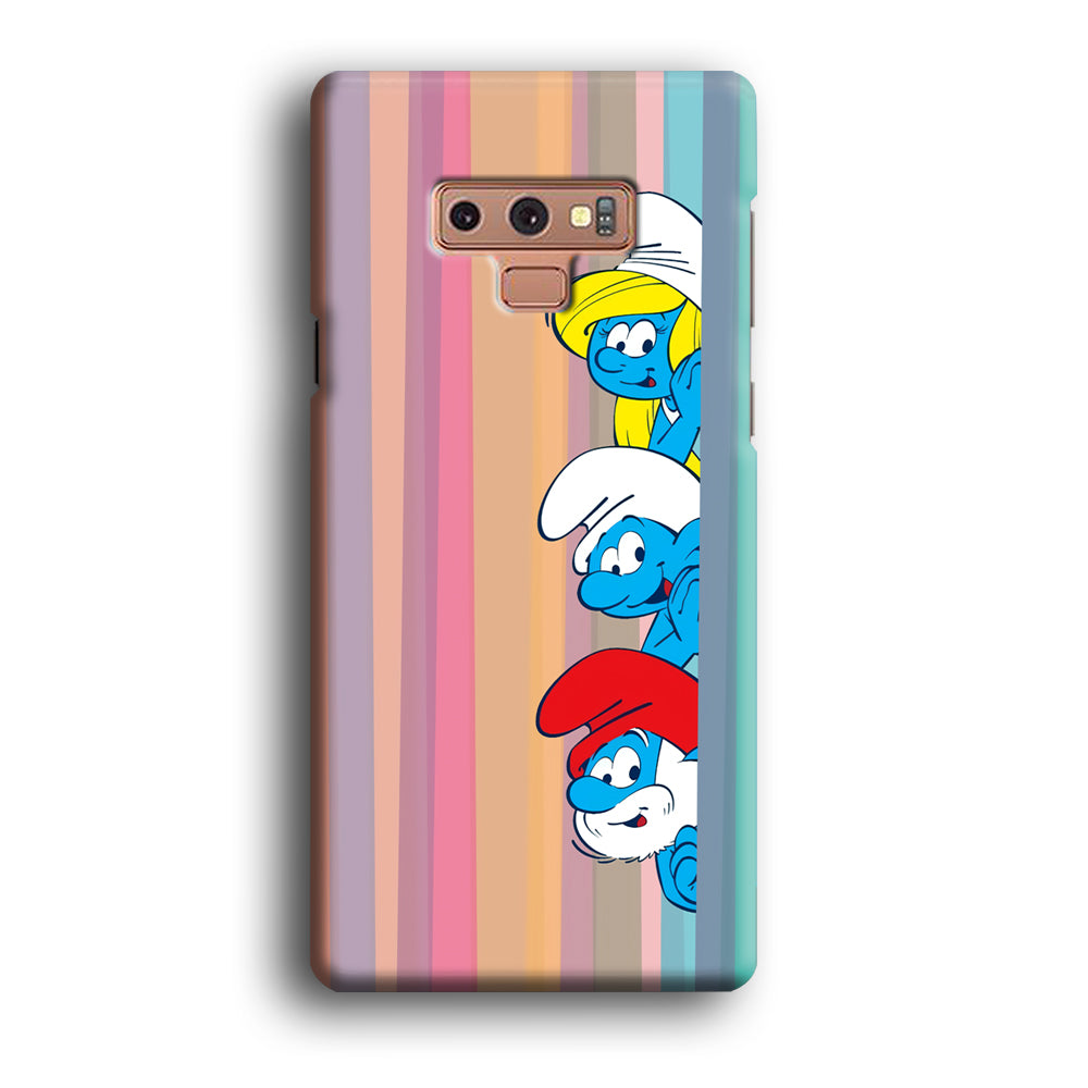 The Smurfs Ready to Movement Samsung Galaxy Note 9 Case