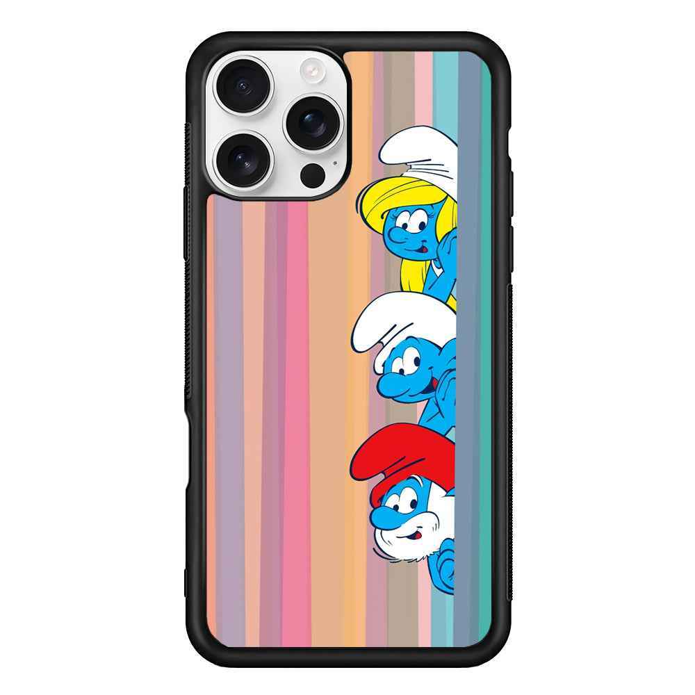 The Smurfs Ready to Movement iPhone 16 Pro Case