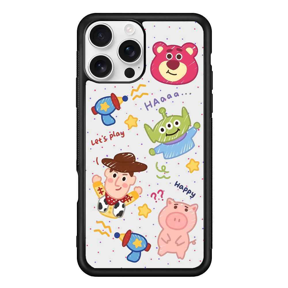 The Story of Toy Crayon Art iPhone 16 Pro Case