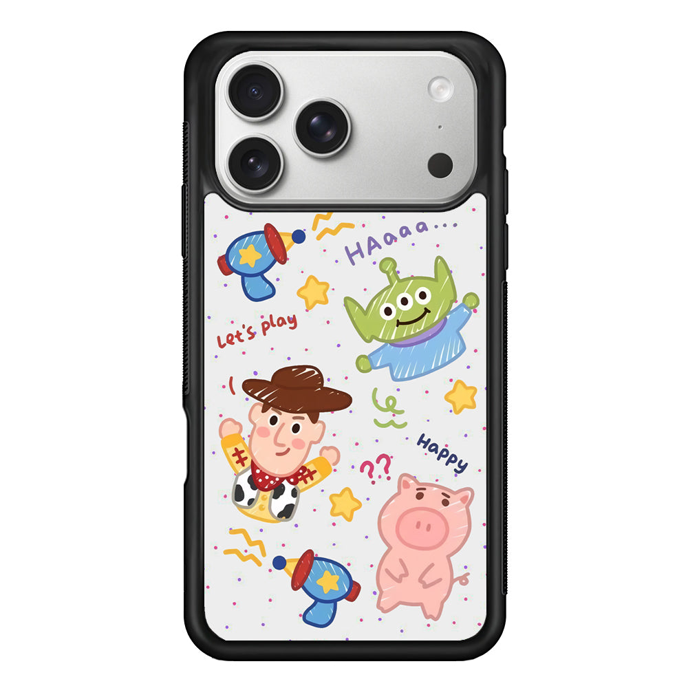 The Story of Toy Crayon Art iPhone 17 Pro Case