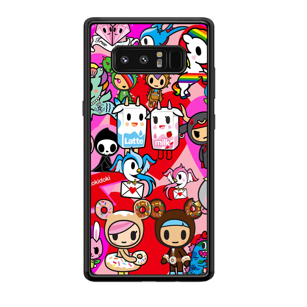 Tokidoki Sharing Cheerfulness Samsung Galaxy Note 8 Case