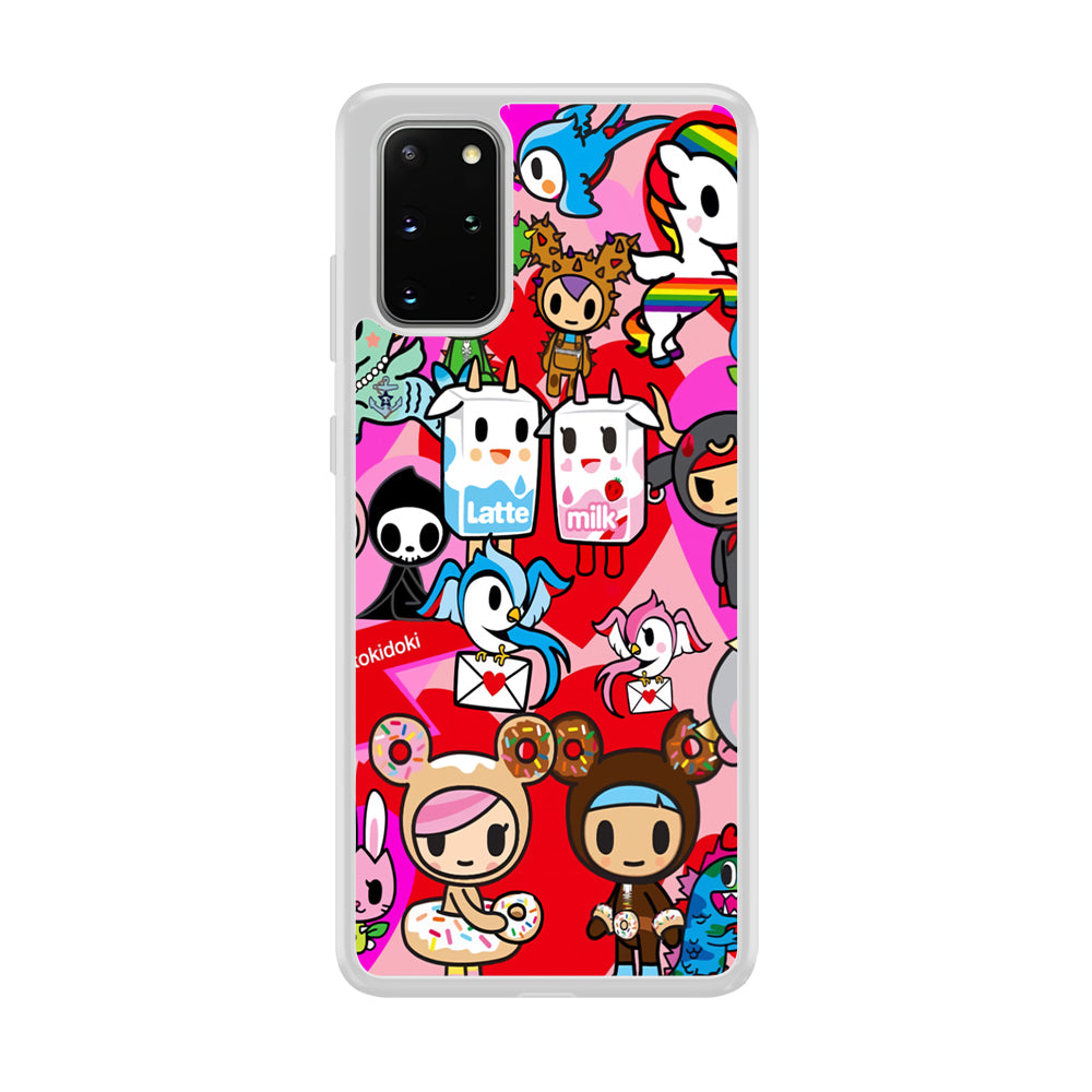 Tokidoki Sharing Cheerfulness Samsung Galaxy S20 Plus Case