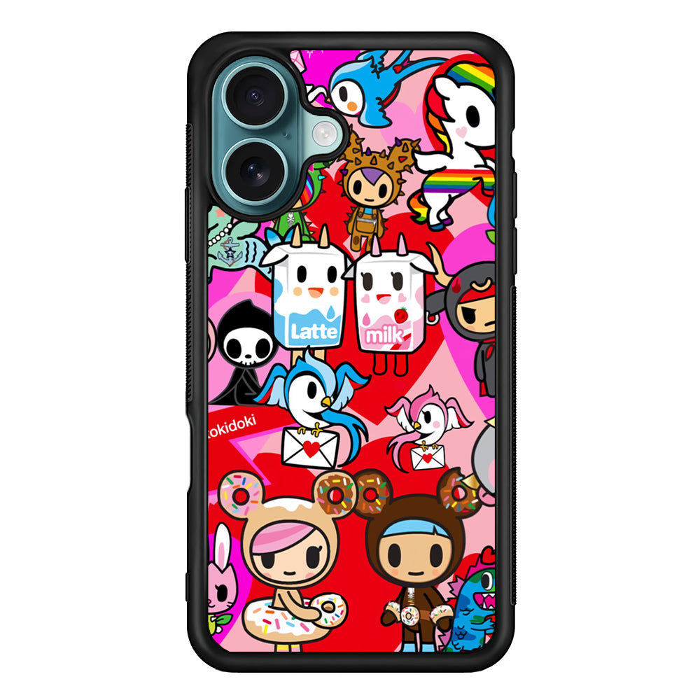 Tokidoki Sharing Cheerfulness iPhone 16 Case