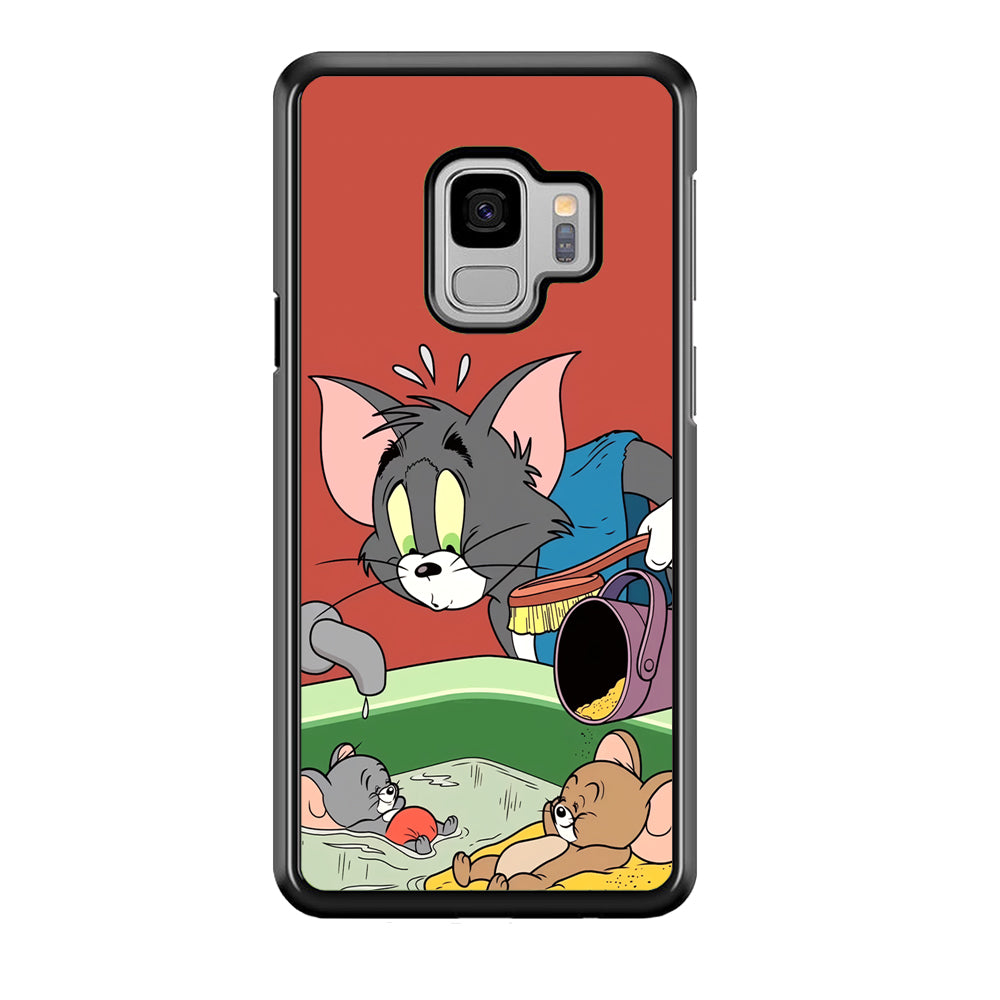 Tom and Jerry Do Not Be Noisy Samsung Galaxy S9 Case