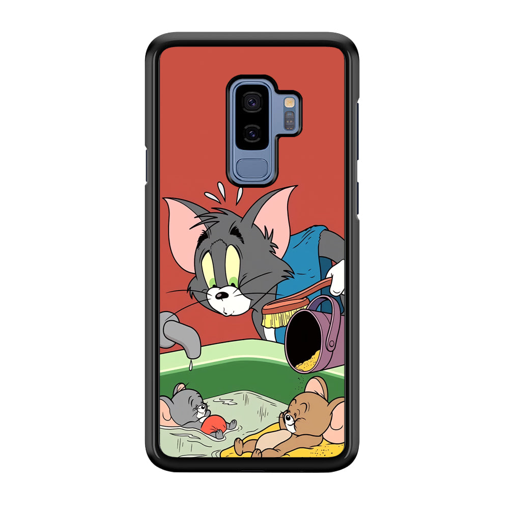 Tom and Jerry Do Not Be Noisy Samsung Galaxy S9 Plus Case