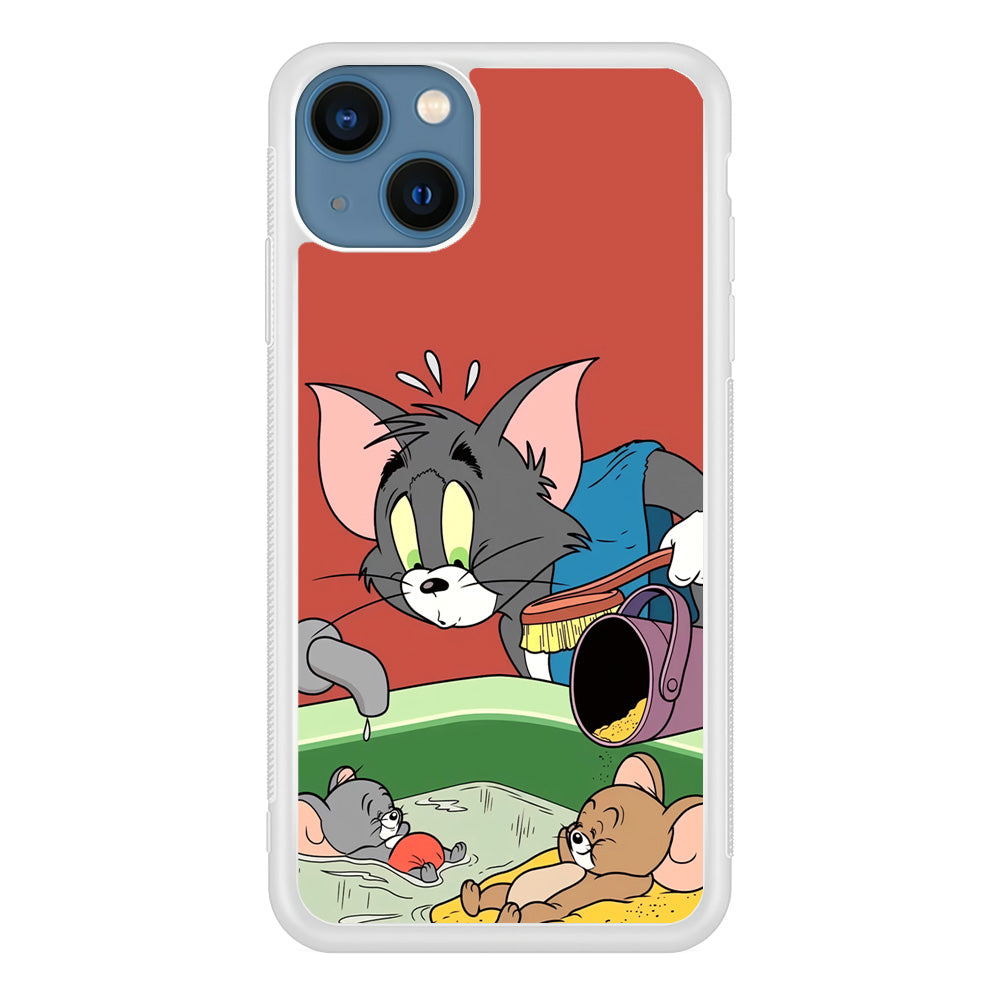 Tom and Jerry Do Not Be Noisy iPhone 13 Case