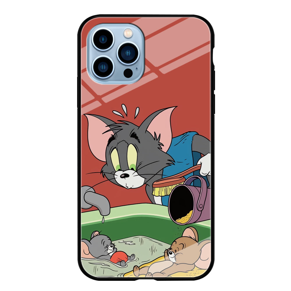 Tom and Jerry Do Not Be Noisy iPhone 13 Pro Case