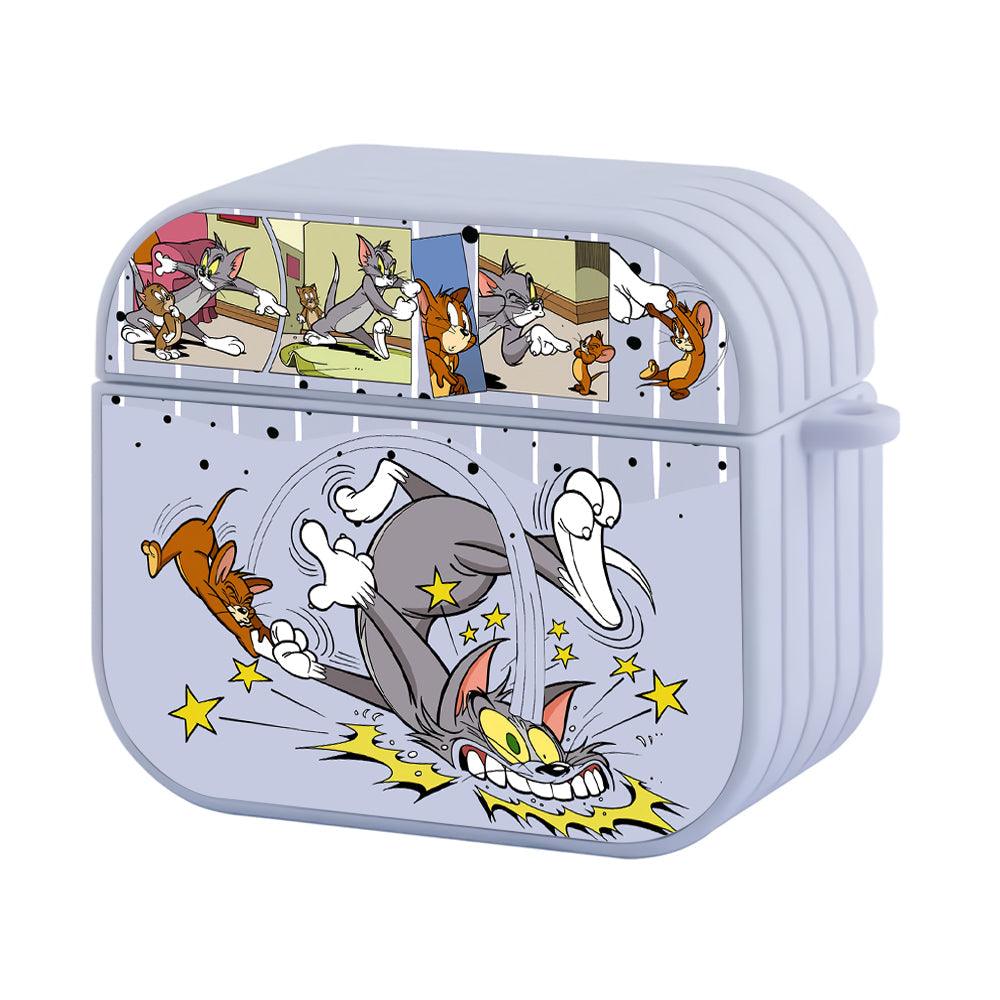 Tom and Jerry Winner on All Sides Apple Airpods 4 Case White