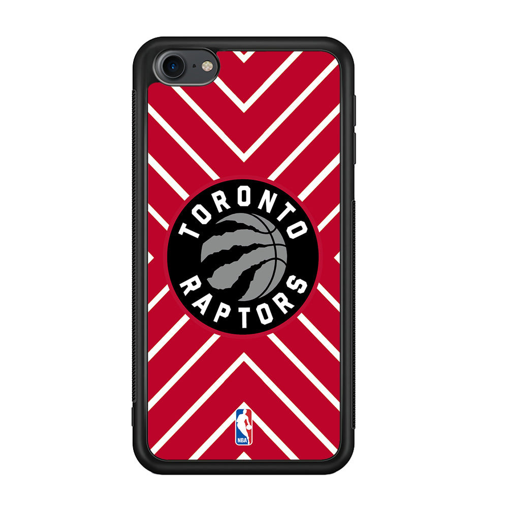 Toronto Raptors Red Shapes iPod Touch 6 Case - Carneyforia